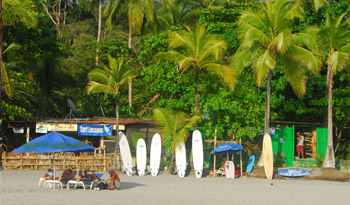 Surfen Costa Rica - Playas Zentralpazifikküste