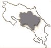Costa Rica Landkarte - Zentralregion